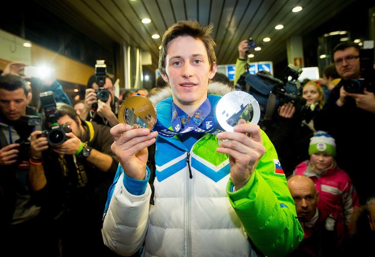 Iz Sočija se je vrnil z dvema olimpijskima kolajnama. Kako bo v Pjongčangu? "Najprej se moram še zasidrati v ekipo. Glede na gnečo v reprezentanci bi lahko bilo še zanimivo." | Foto: Vid Ponikvar