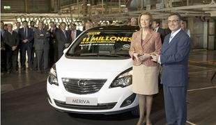 Opel je v španski tovarni Figueruelas izdelal že enajst milijonov avtomobilov