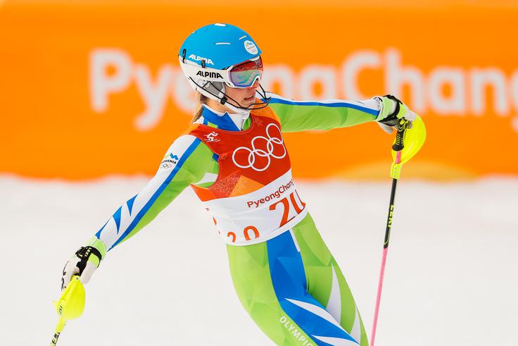 Ana Bucik: edina Slovenka s kombinacijsko uvrstitvijo | Foto: Stanko Gruden, STA
