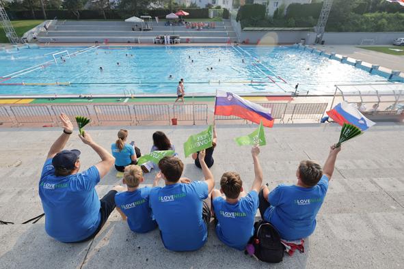 Nizozemski vaterpolisti premočni za Slovence