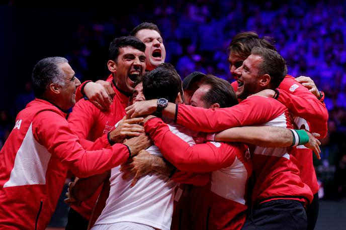 Hrvaška tenis Davisov pokal | Hrvaška je drugič postala zmagovalka Davisovega pokala. | Foto Reuters