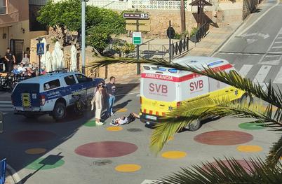 Slovenski kolesar udeležen v prometni nesreči