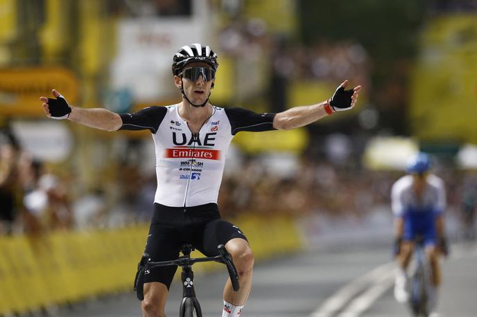 Adam Yates | Adam Yates je zmagovalec prve etape letošnjega Toura. | Foto Reuters