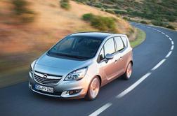 Osvežena opel meriva z novim dizelskim motorjem in intelilinkom