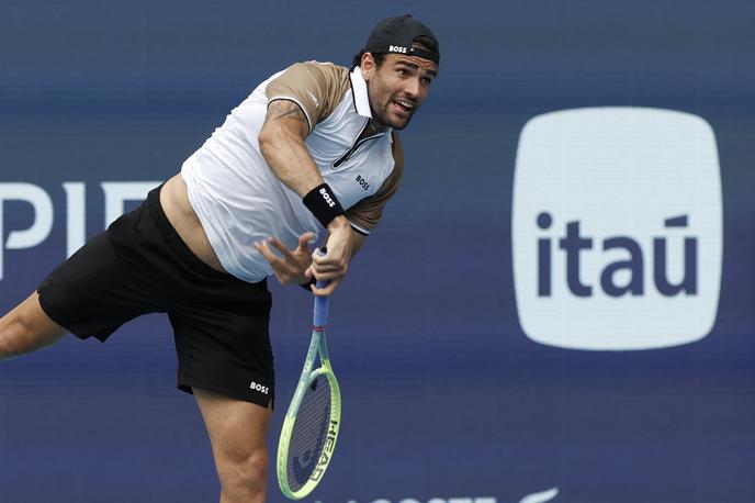 Matteo Berrettini | Matteo Berretini je zmagovalec turnirja v Marakešu. | Foto Reuters