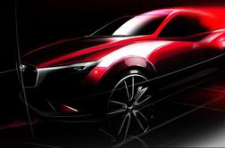 Avtosalon v Los Angelesu: Mazda razkriva novega CX-3