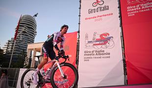 Primož Roglič in Wout van Aert sta si delila komplimente