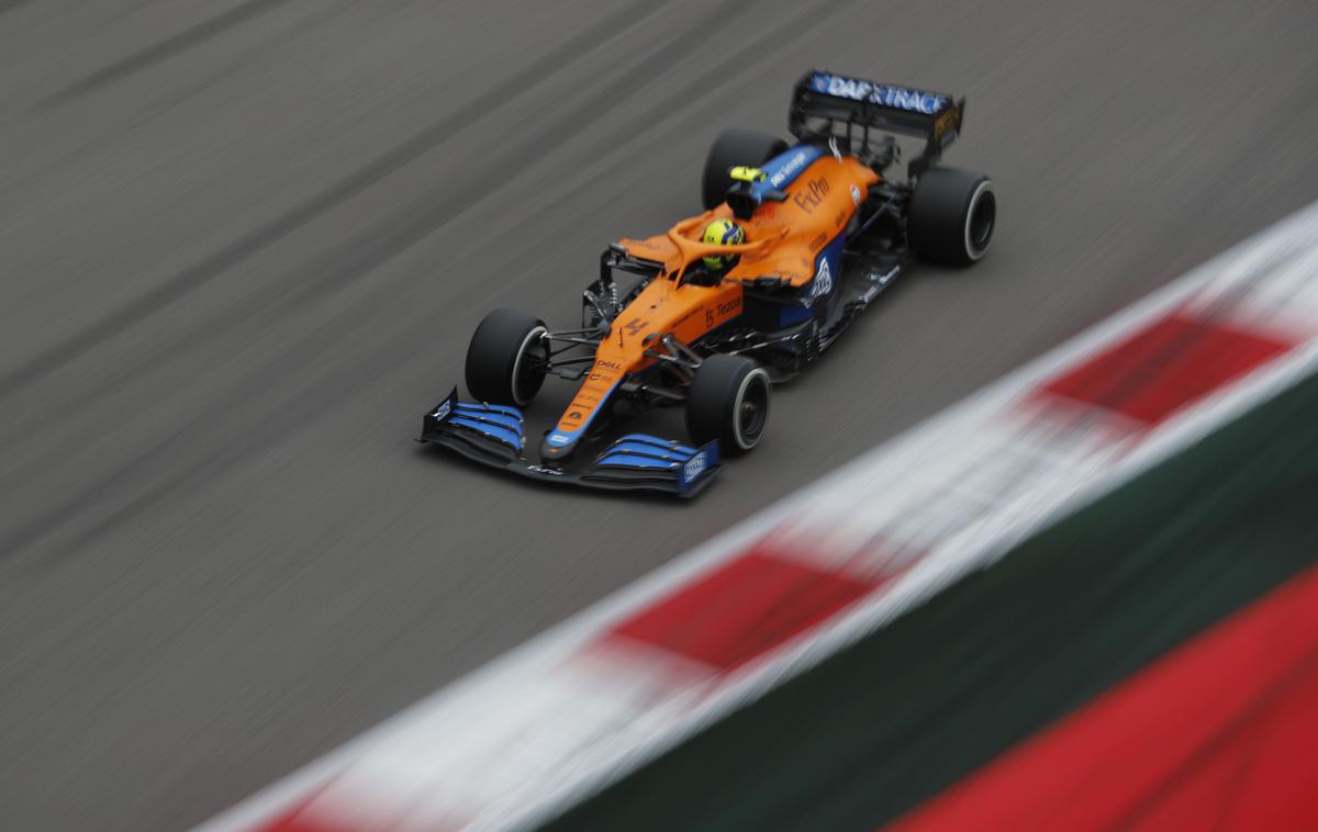 Lando Norris McLaren | Lando Norris je lani McLarnu stopničke pridirkal štirikrat. | Foto Reuters