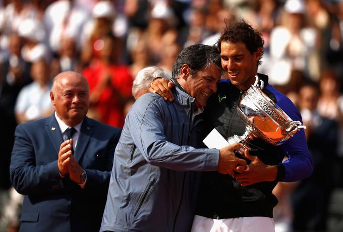 Toni Nadal je z Rafaelom Nadalom uspel osvojiti vrsto vrhunskih uspehov. Največkrat na OP Francije. | Foto: Guliverimage/Getty Images