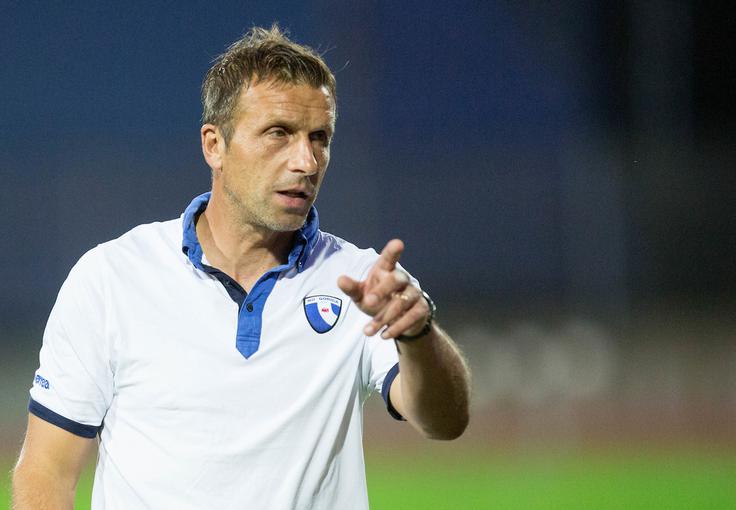 Trener Gorice Miran Srebrnič opozarja, da naloga še ni opravljena. | Foto: Vid Ponikvar