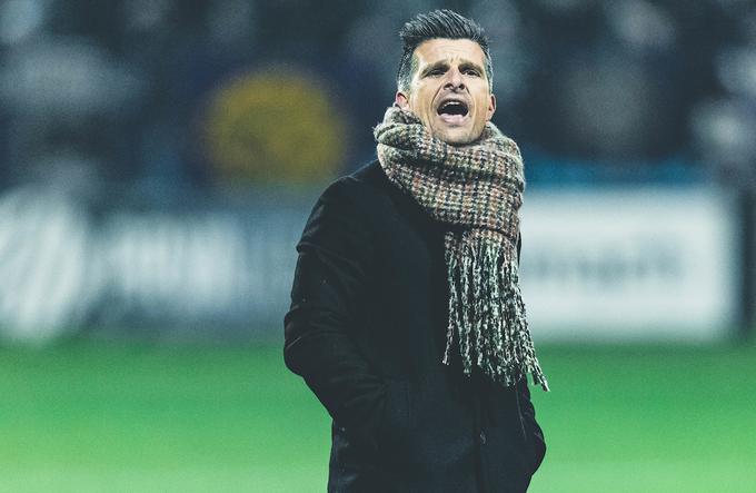 Zoran Zeljković je s svojimi varovanci prišel do točke. | Foto: Vid Ponikvar/Sportida