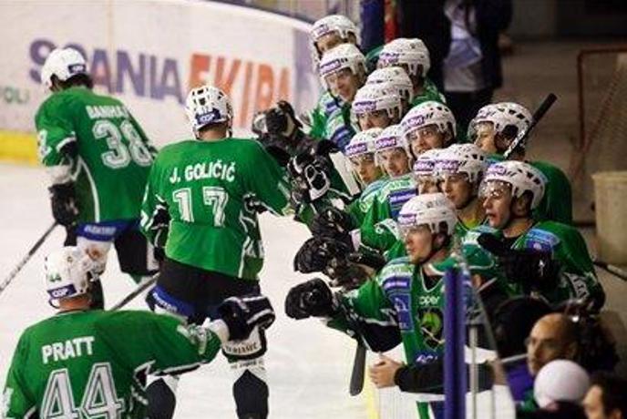 Olimpija v Tivoliju boljša od Jesenic