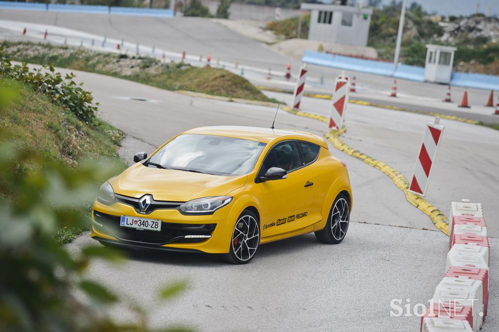 Renault megane RS - fotogalerija testnega vozila