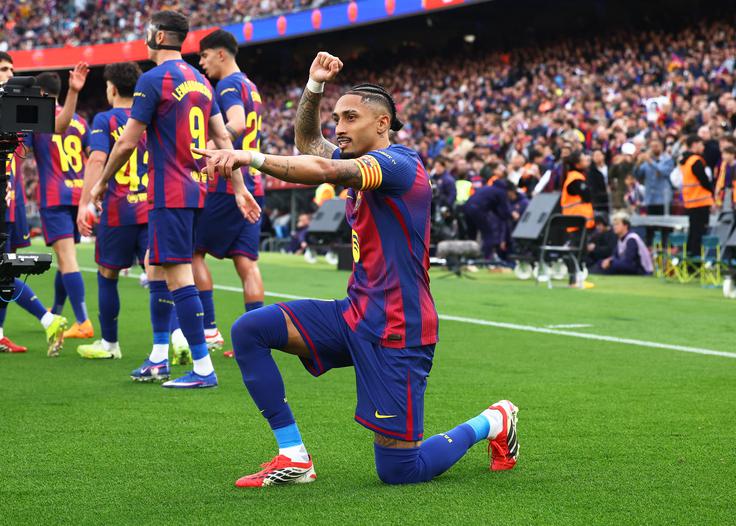 Barcelona je v osmini finala lige prvakov odpihnila Newcastle, v nedeljo pa lahko poveča prednost pred Realom. | Foto: Reuters