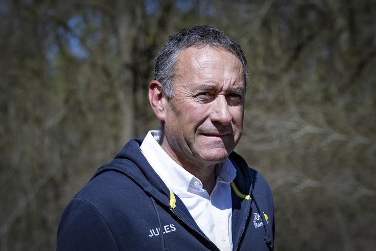 Direktor dirke Thierry Gouvenou nestrpno pričakuje krstni nastop prvega kolesarja sveta Tadeja Pogačarja. "Njegov nasprotnik bo predvsem trasa in zanimivo ga bo spremljati na njej. Petinpetdeset kilometrov tlakovcev je velik zalogaj in pričakujemo lahko, da ga bodo res izčrpali," napoveduje. | Foto: Ana Kovač