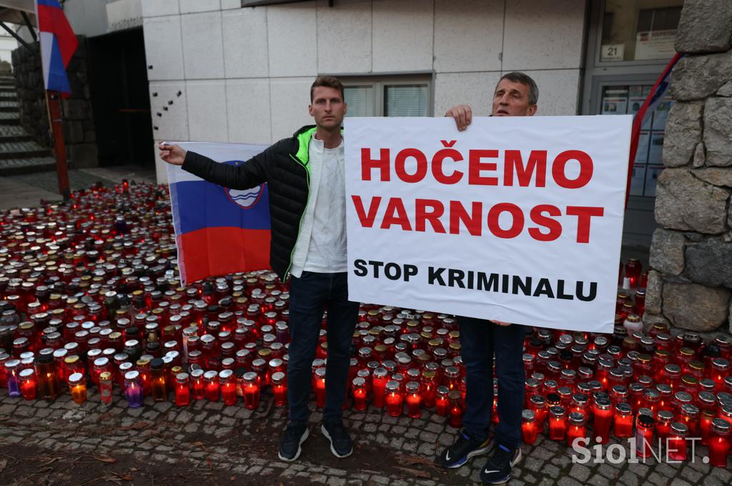 Protestni shod Novo mesto