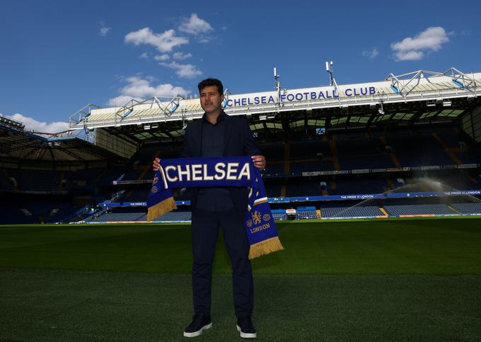 Chelsea z novim trenerjem Pochettinom. | Foto: Reuters