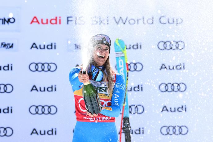 Laura Pirovano | Laura Pirovano je po petkovem smuku zmagala tudi v soboto in prevzela vodstvo v smukaškem seštevku. | Foto Guliverimage