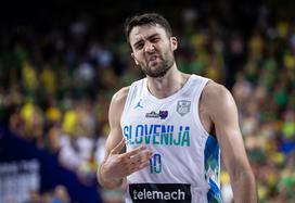 Slovenija : Litva slovenska košarkarska reprezentanca Eurobasket 2022 Mike Tobey