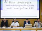 SI-ALARM srečanje z novinarji, Telekom Slovenije.
