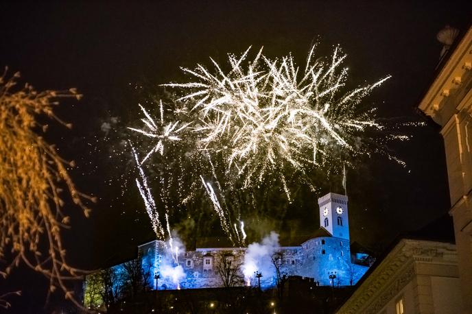 Ognjemet in silvestrovanje v Ljubljani | V Mestni občini Ljubljana tudi letos vztrajajo pri ognjemetu, ki bo razsvetlil nebo nad grajskim gričem. | Foto Mediaspeed