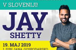 Oči bengalskega tigra in um modreca – to je Jay Shetty, ki prihaja v Slovenijo!