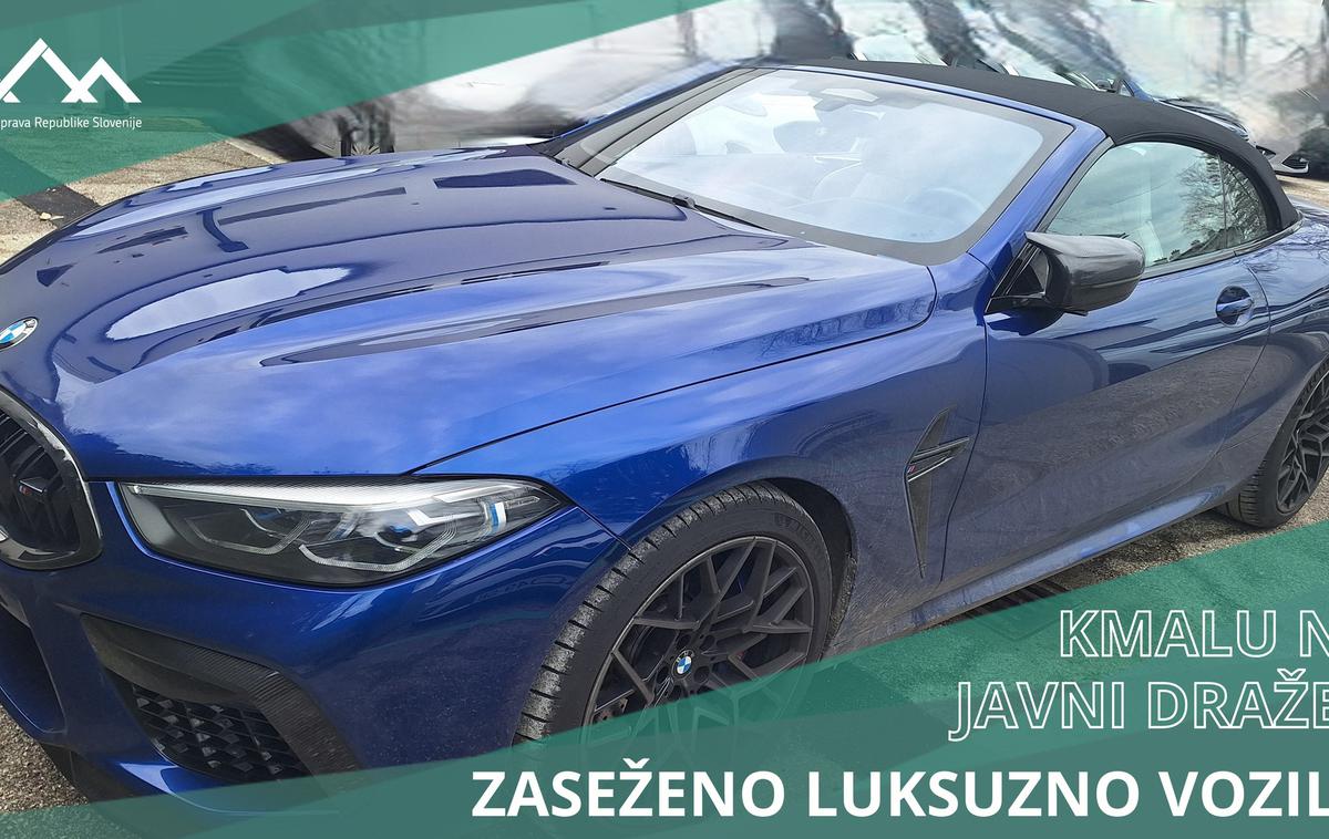 Finančna uprava, zaseg vozila | "Za kupca vozila na javni dražbi bo to kmalu priložnost, da se zapelje v res vrhunskem avtomobilu," so zapisali na Fursu. | Foto Finančna uprava RS/Facebook