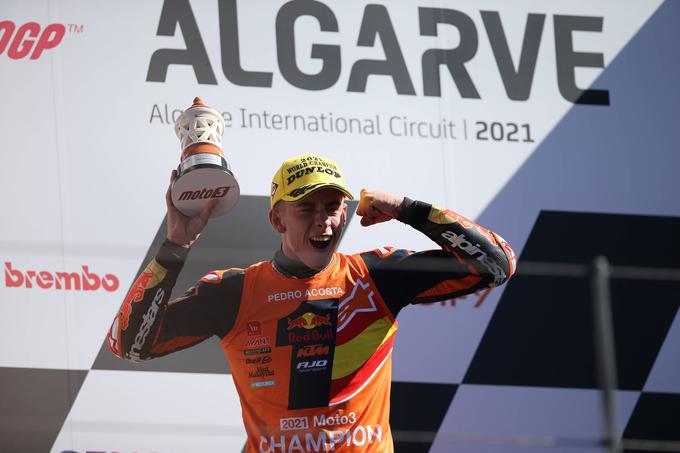 Pedro Acosta je s 17 leti postal drugi najmlajši svetovni prvak v moto3. | Foto: Guliverimage/Vladimir Fedorenko