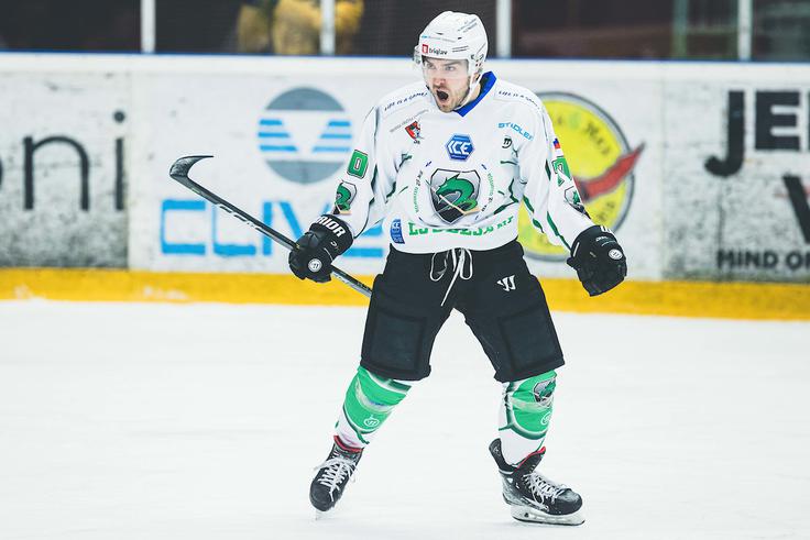 Rok Kapel bo še naprej nosil dres Olimpije. | Foto: Grega Valančič/Sportida