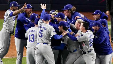 LA Dodgers po zmagi na 5. tekmi finala prvaki lige MLB