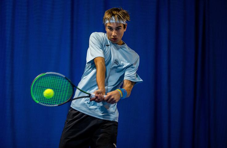 Sebastian Dominko je izgubil dvoboj s kitajskim predstavnikom po več kot dveh urah. | Foto: Vid Ponikvar/Sportida