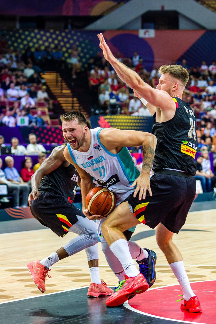 Luka Dončić, Eurobasket, Slovenija - Belgija | Foto: Guliverimage