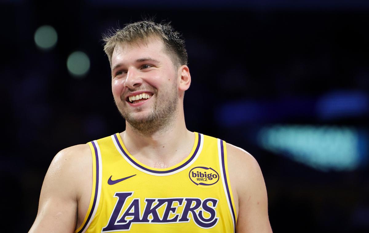 Luka Dončić Los Angeles Lakers | Luka Dončić je ob zmagi Lakersov dosegel 49 točk. | Foto Guliverimage