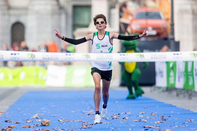 Rok Puhar bo v Ljubljani lovil že svojo četrto zmago na ljubljanskem polmaratonu. | Foto: Žiga Zupan/Sportida