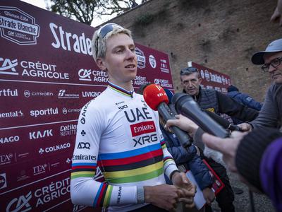 Pogačar pred prvo dirko sezone: Ni pomembno, kdo zmaga, samo da je iz UAE