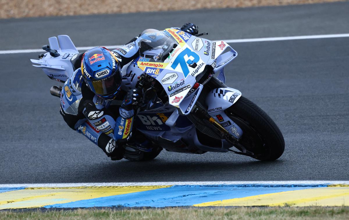 Alex Marquez | Alex Marquez je zmagovalec sprinterske dirke v Silverstonu. | Foto Reuters
