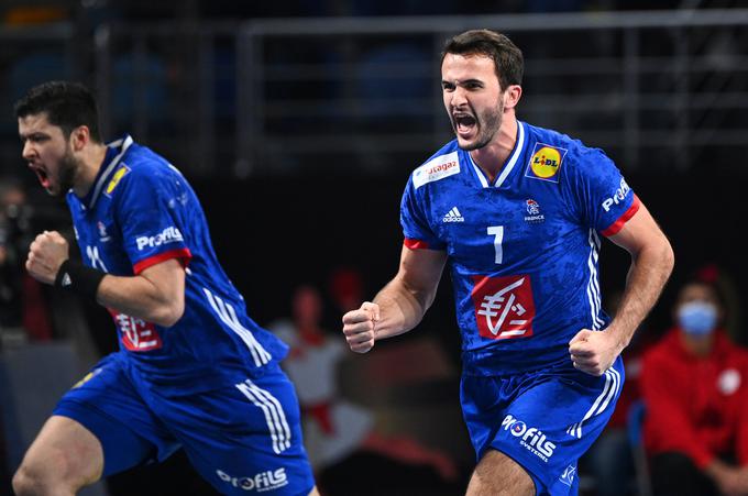 Francozi so po podaljšku izločili Madžare, v polfinalu jim bodo nasproti stali Švedi. | Foto: Reuters