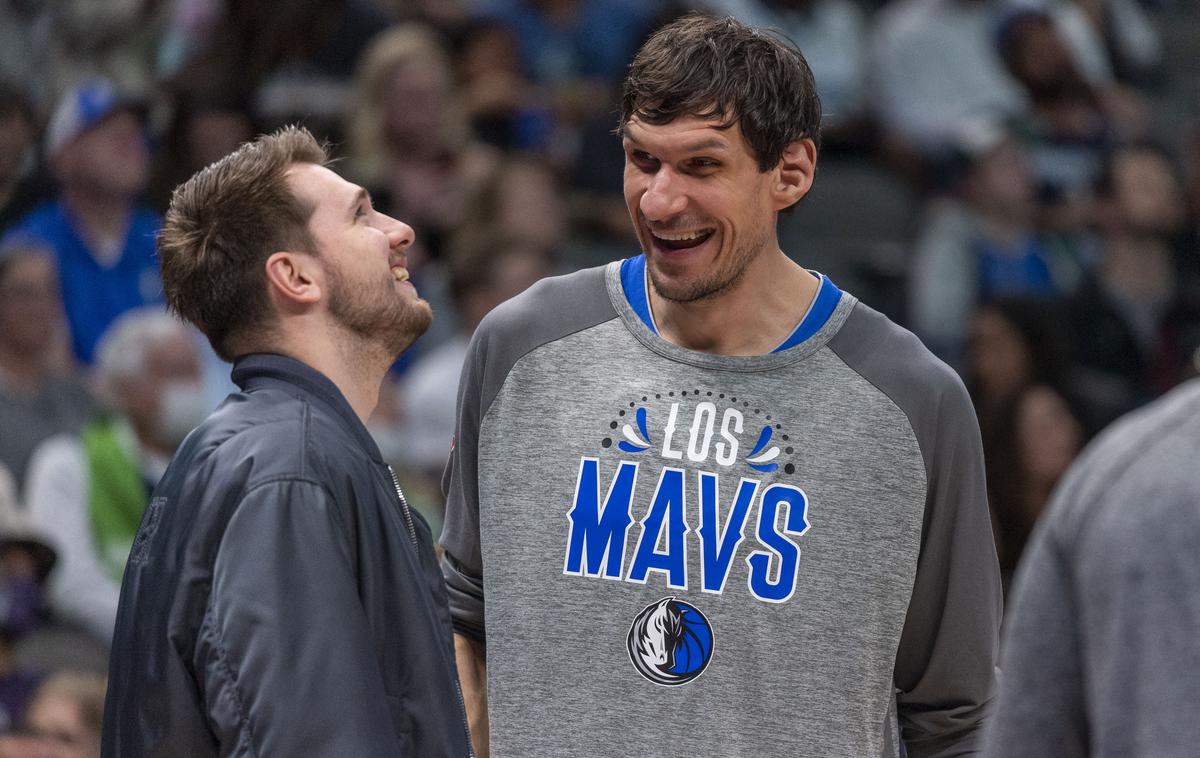 Boban Marjanović Luka Dončić | Boban Marjanović in Luka Dončić | Foto Reuters