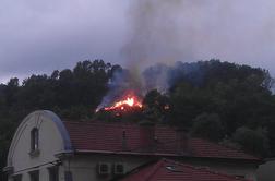 V ljubljanskem parku Tivoli zagorel hotel Bellevue