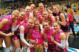 Slovenske odbojkarske prvakinje med evropsko elito