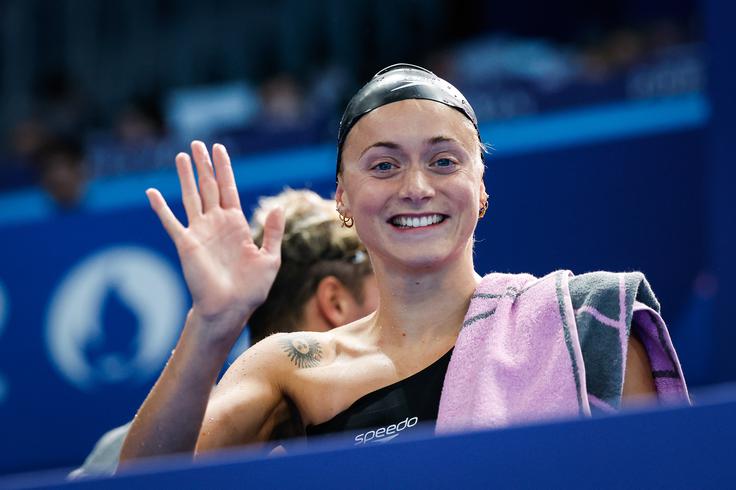 Finale bo na sporedu ob 18.37, Neža Klančar pa bo plavala na zunanji osmi progi. | Foto: Anže Malovrh/STA