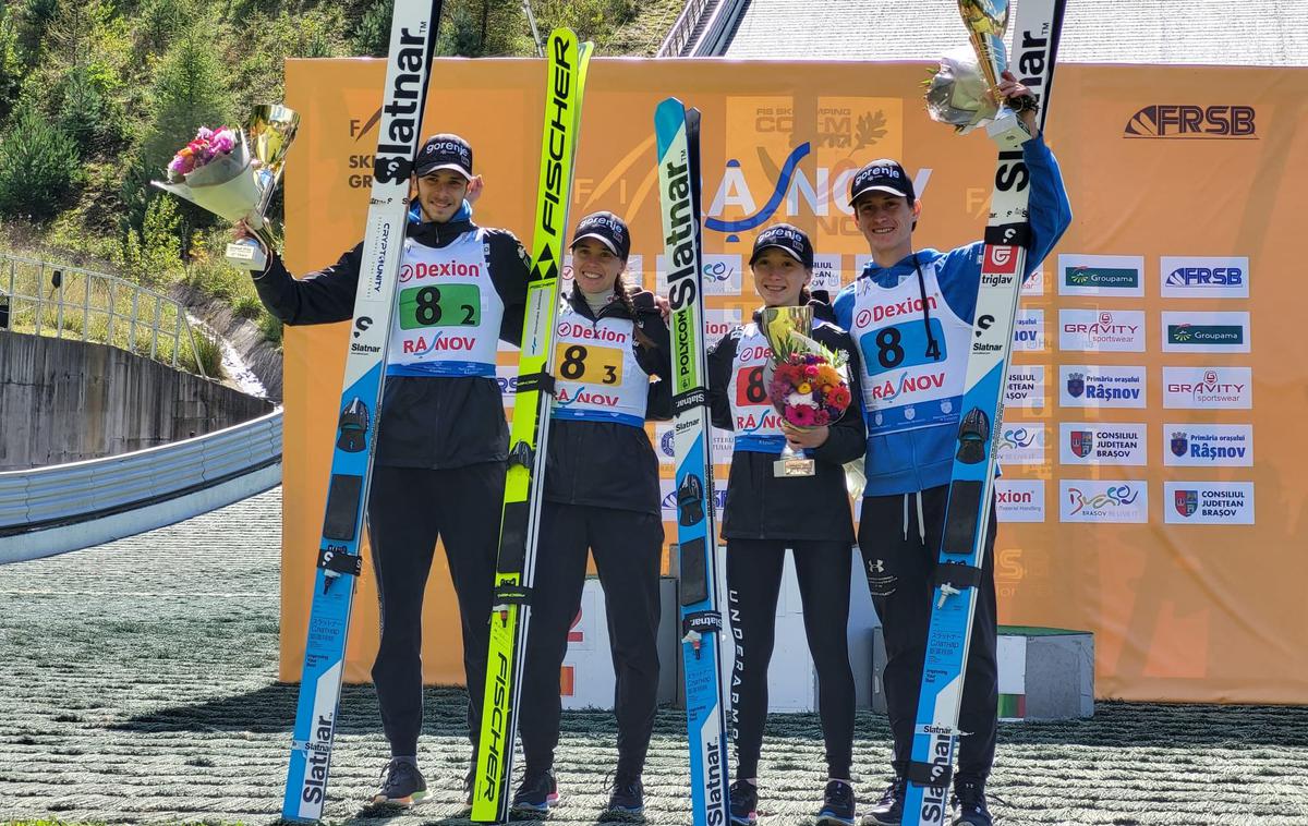 Skoki, mešana ekipa | Foto Smučarska zveza Slovenije