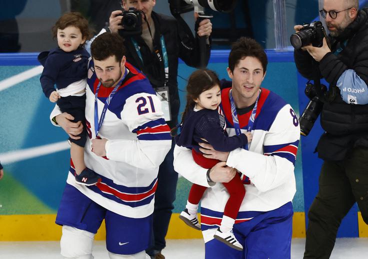 Triletna Noa in dveletni Johnny | Foto: Reuters