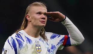 Haaland si je privoščil Italijane, Portugalci brez Ronalda zadeli devetkrat