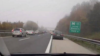Počilo na dolenjki, nastajajo zastoji #video