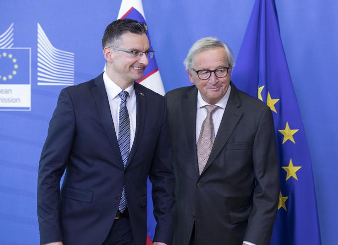 Marjan Šarec ni zadovoljen z odnosom Evropske komisije Jeana-Clauda Junckerja do majhnih držav. | Foto: STA ,