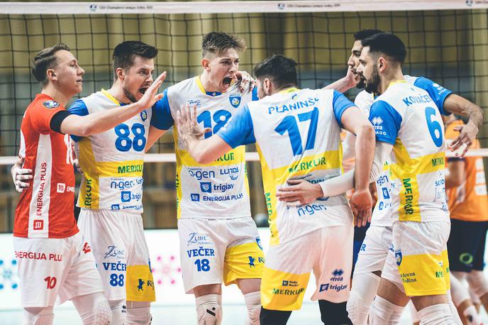 OK Merkur Maribor ACH Volley finale Pokal Slovenije | Mariborčani so pričakovano premagali zadnjeuvrščeno ekipo lige MEVZA. | Foto Grega Valančič/Sportida