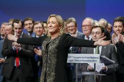 Marine Le Pen zmagala