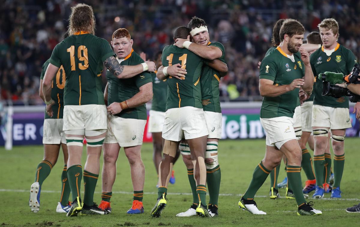 Južna Afrika ragbi | Južnoafričani so po hudem boju izločili Valižane. | Foto Reuters