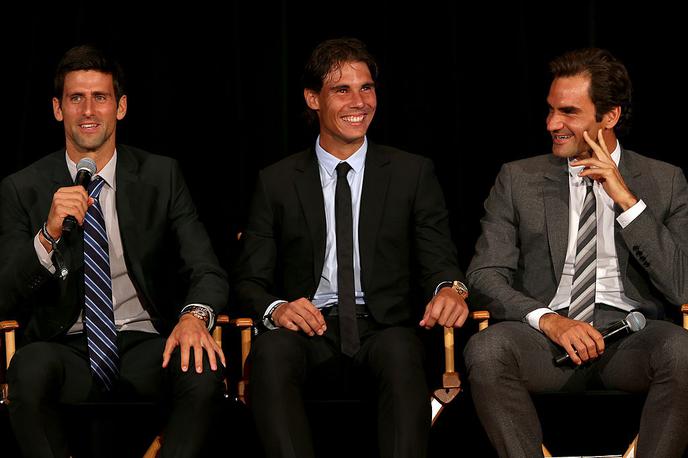 Novak Đoković, Rafael Nadal, Roger Federer | Za njih je treba odšteti veliko denarja. | Foto Gulliver/Getty Images